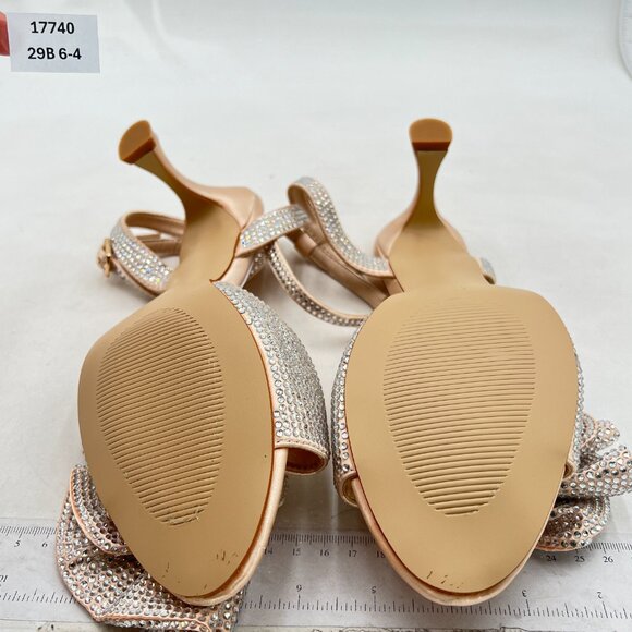 Elegant Rhinestone Embellished Sandals - Picture 7 of 8